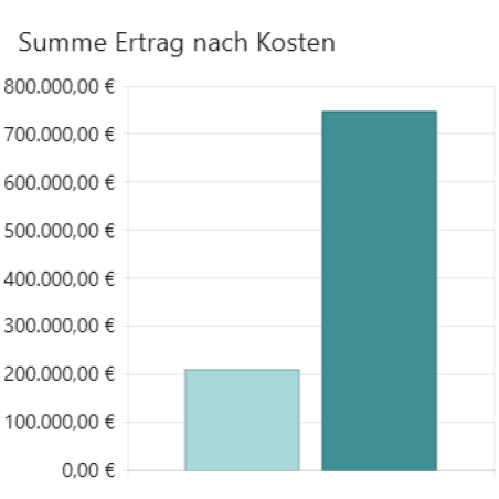 summe ertrag nach kosten